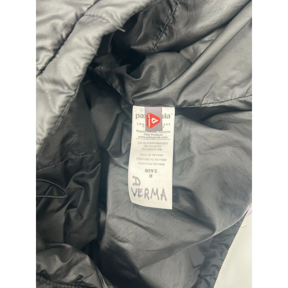 Patagonia Men's Black Nano Puff Jacket Size M See Description - Picture 3 of 6